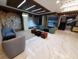 Sala de estar en el lobby