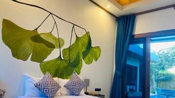 5 habitaciones, internet y ropa de cama