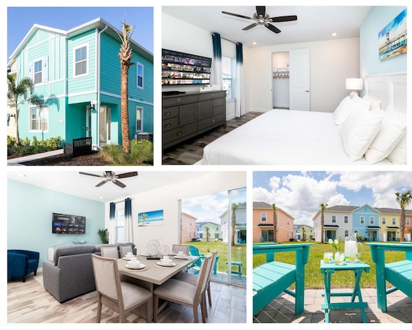 Townhome, Multiple Beds, Patio, Garden View (Caribbean Summer) | Dining