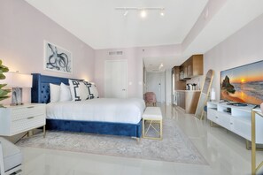 1 soveværelse, skrivebord, strygejern/strygebræt, gratis Wi-Fi