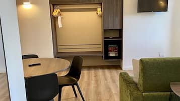 Minibar, in-room safe, blackout curtains, iron/ironing board