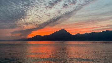 Utsikt fra overnattingsstedet