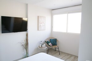 2 chambres, lit parapluie