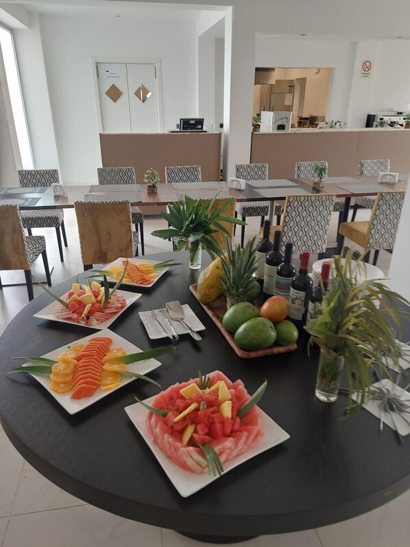 Restauration dans la chambre