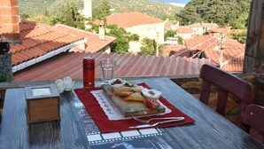 Café da manhã, almoço e jantar