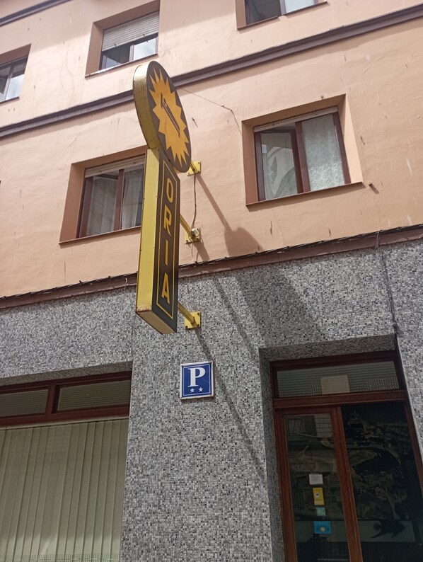 Facciata della struttura