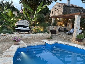 Outdoor pool - Ferienhaus mit Pool Kroatien Istrien Porec Casadekovici 4 Personen (Nova Vas ( Porec- Dekovici ))
