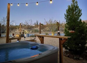 House, Multiple Beds, Hot Tub, Mountain View | Outdoor spa tub - Ohana Ranch (Yucca Valley)