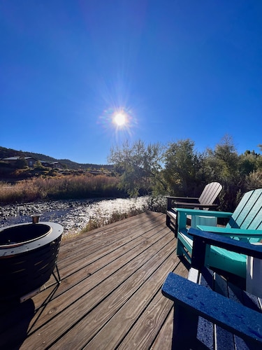 Arkansas River House Near Salida