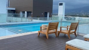 Terrace/patio - Comfy Studio with rooftop pool (Kingston)