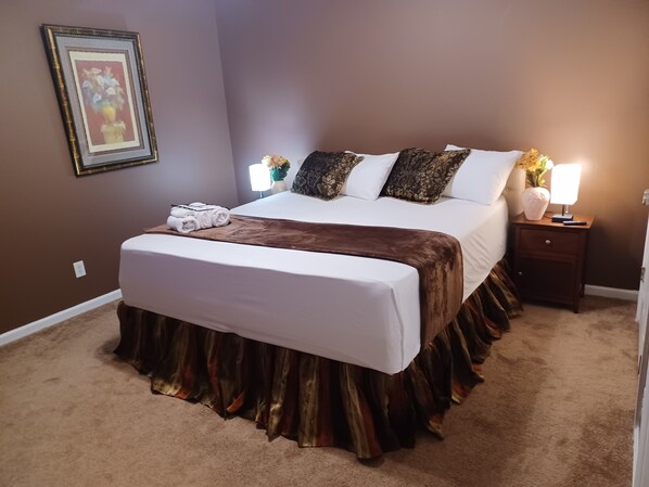 1 bedroom, in-room safe, iron/ironing board, free WiFi