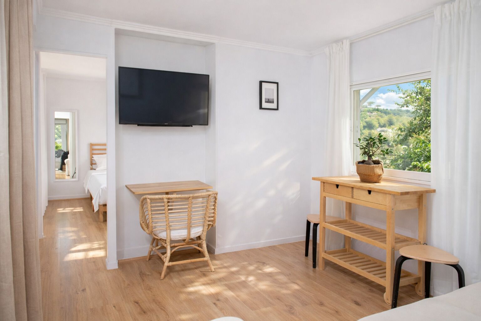 2 chambres, bureau, fer et planche à repasser, Wi-Fi gratuit