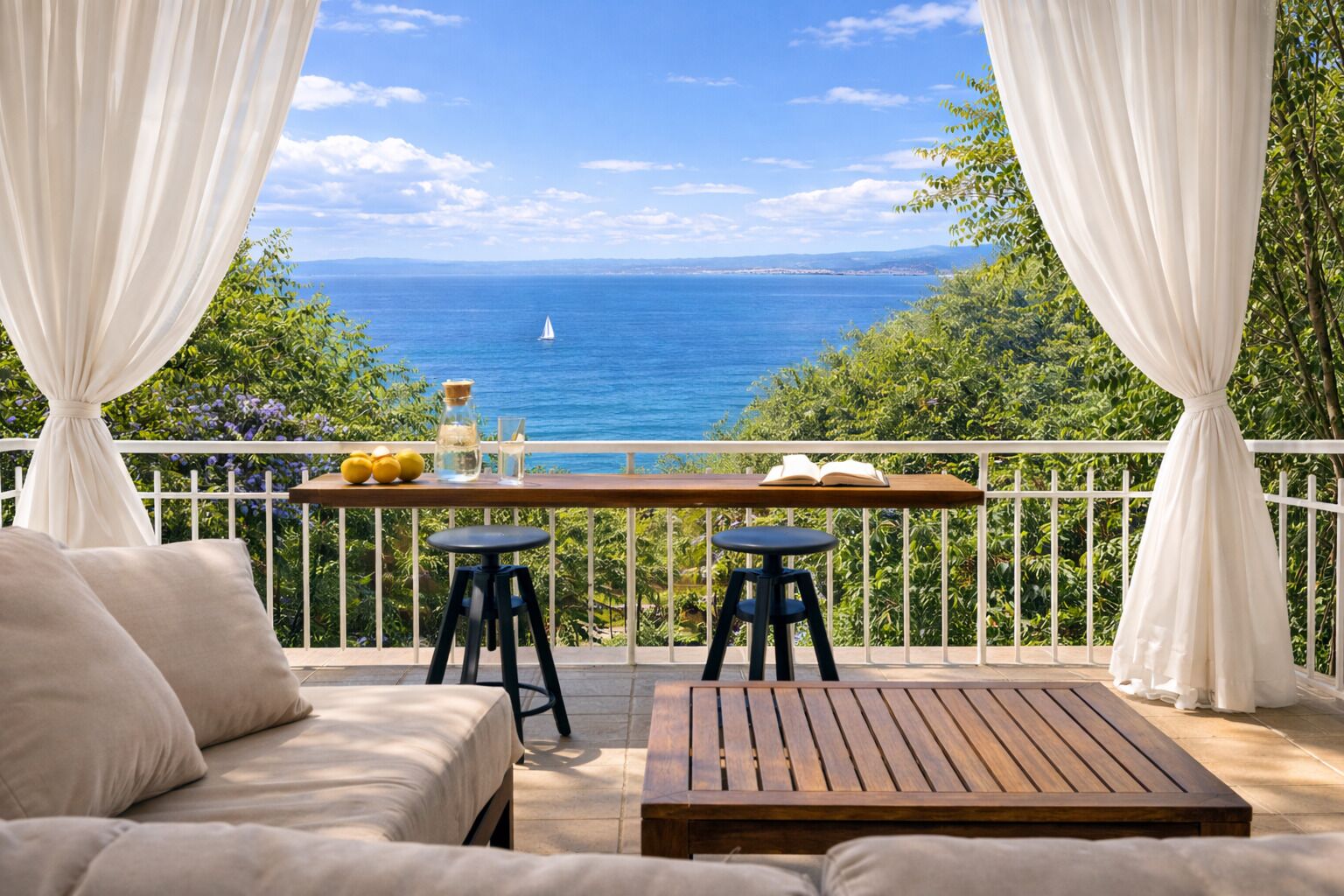 Enceinte de l’hébergement