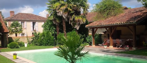 Indoor pool, outdoor pool