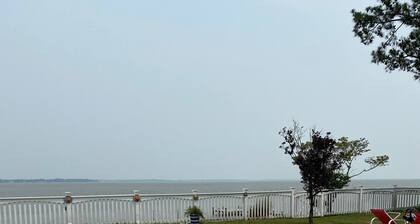 Right next to Rappahannock River with a million dollar view from the pool.