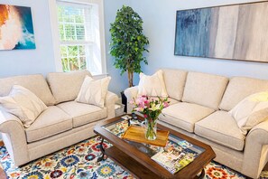 Smart TV, fireplace, printers