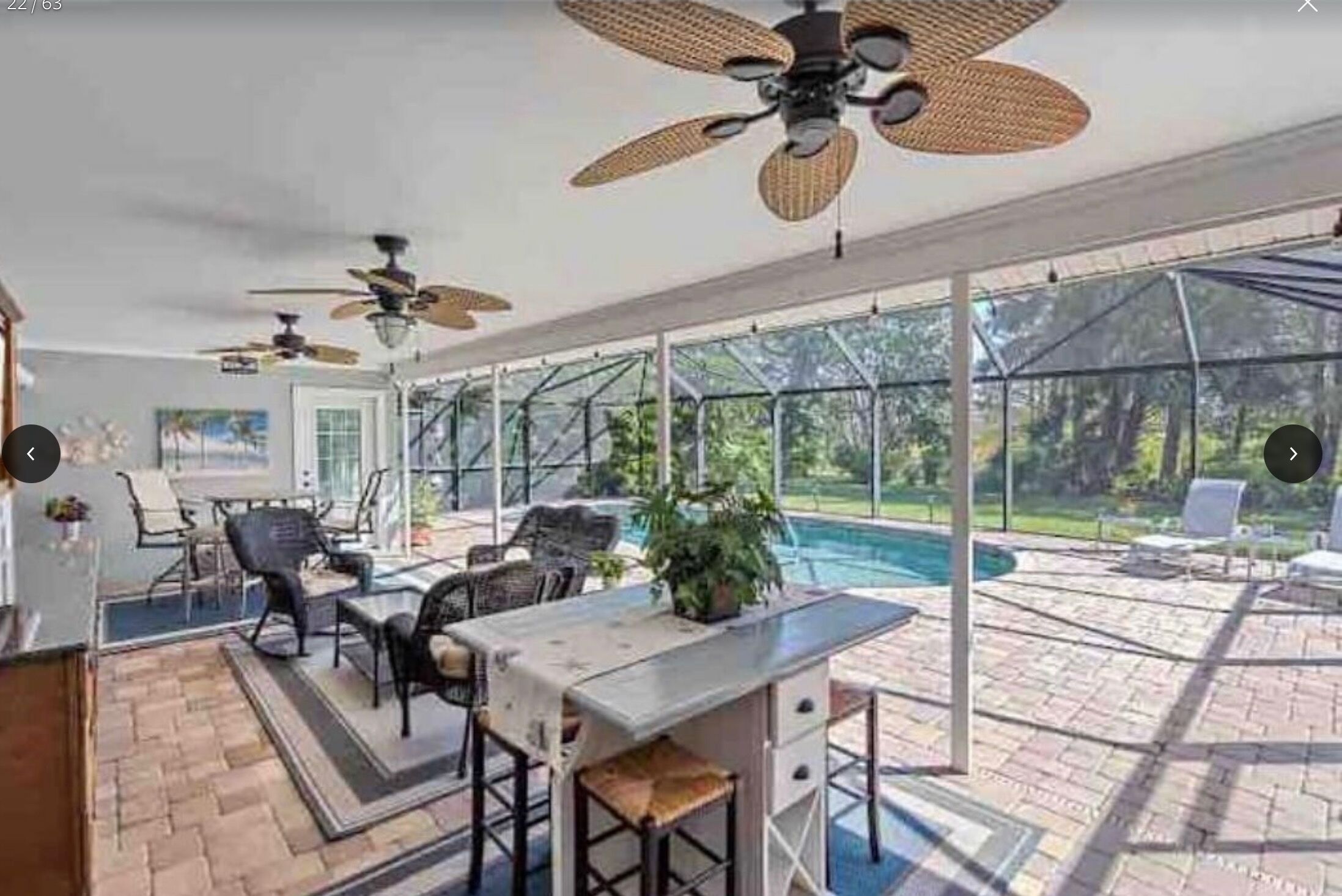 Solar Powered Home & Tropical Pool Lanai Paradise