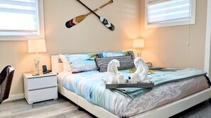 3 soverom, safe på rommet, skrivebord og strykejern/-brett