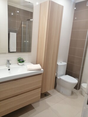 Dusche, Handtücher