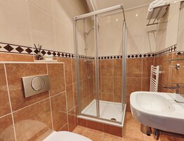 Triple Room | Bathroom | Hair dryer, towels