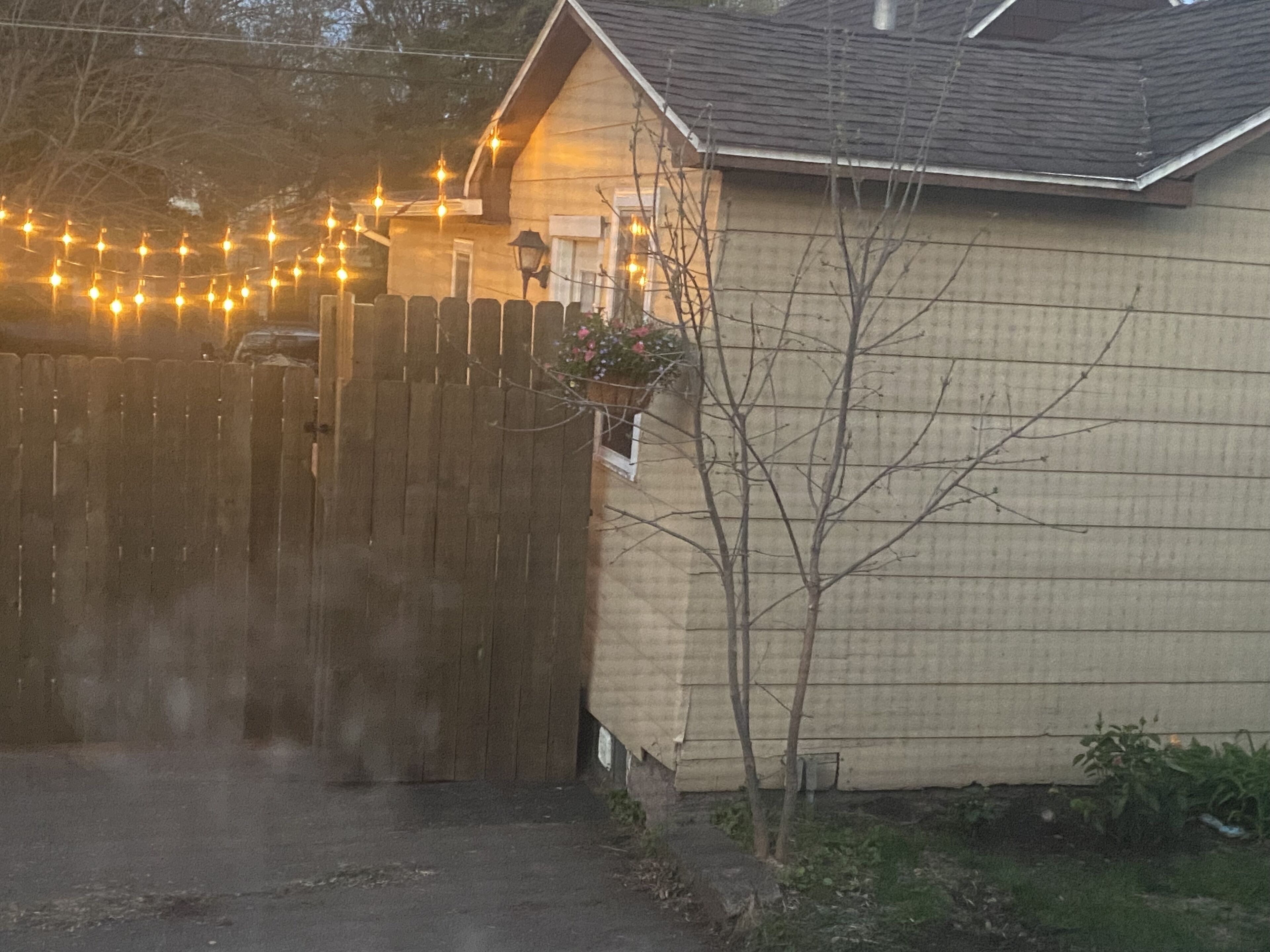 Enceinte de l’hébergement