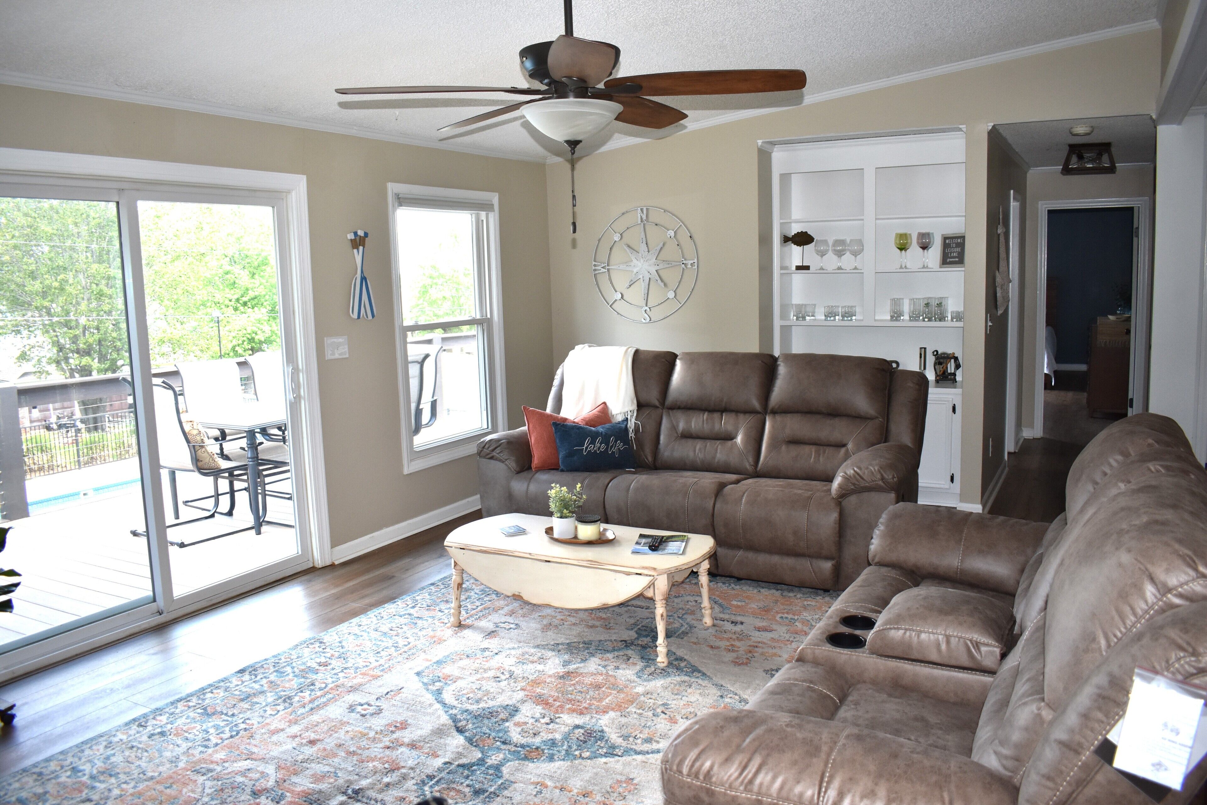 Lake Front Home w/Dock, Kayaks, Private Pool - 4BR/3B Stunning Views, Sleeps 13!