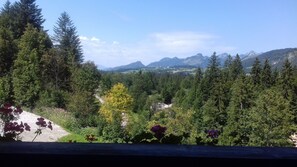 Utsikt fra overnattingsstedet