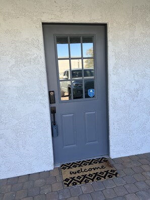 Exterior detail - NEW! Private Modern Home Near Sky Harbor Airport! AFFORDABLE! (Phoenix)
