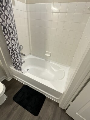 Towels, soap, toilet paper