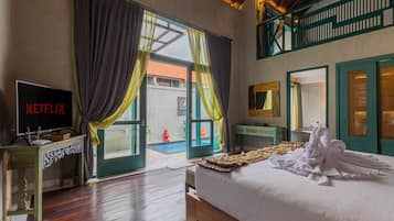 One Bedroom Private Pool Villa | 2 bedrooms, soundproofing, iron/ironing board, free WiFi