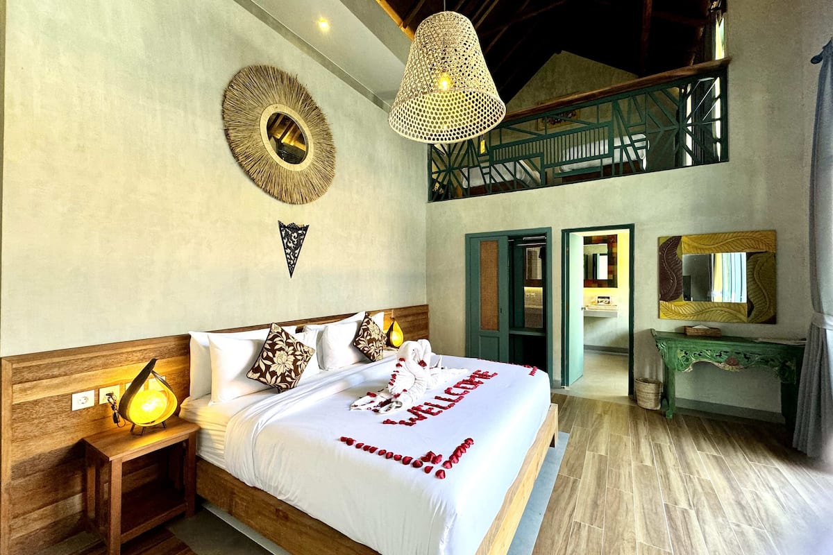 Vila Keluarga | 2 kamar tidur, kedap suara, setrika/meja setrika, dan Wi-Fi gratis