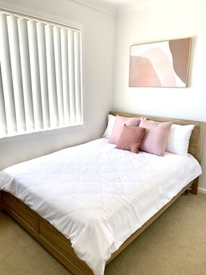 5 bedrooms, iron/ironing board, travel crib, free WiFi
