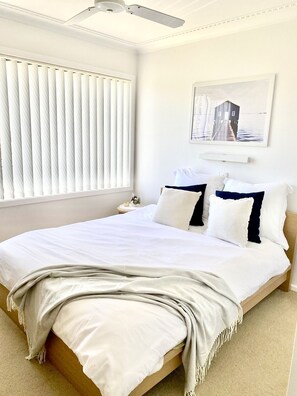 5 makuuhuonetta, silitysrauta/-lauta, vauvan matkasänky, ilmainen Wi-Fi