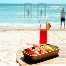 Vista spiaggia/mare