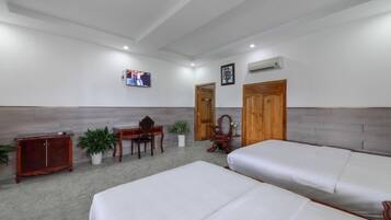 Uitzicht vanuit de kamer