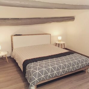 2 chambres, draps fournis