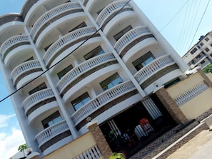 Fassade der Unterkunft