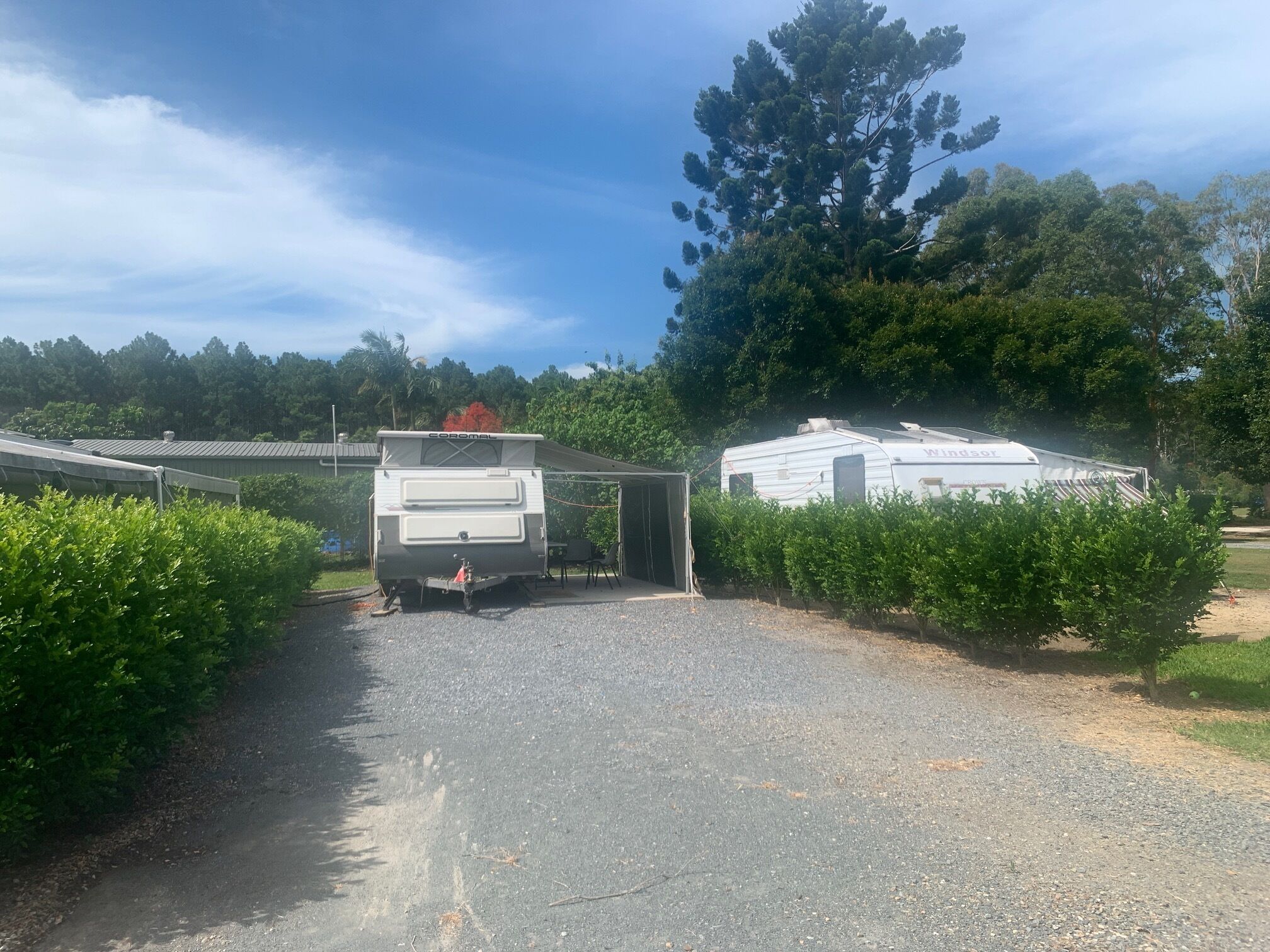 Caravan in Peaceful Park