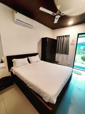 豪華客房 | 1 間臥室、熨斗/熨衣板、免費無線上網、床單