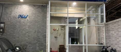 Façade de l’hébergement