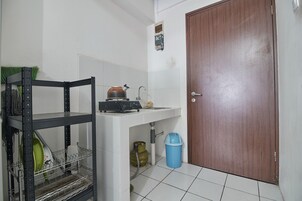 Apartamento | Cocina privada | Frigorífico