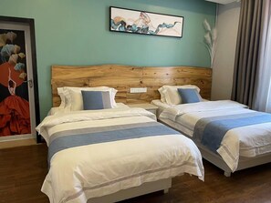 Minibar, soundproofing, free WiFi, bed sheets - Wesley Rosegarden Lushan (Jiujiang)