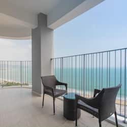 Exclusieve studio | Terras