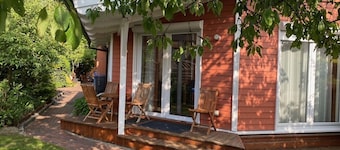 Moderne Ferienwohnung 90qm, mit Garten in Wesernähe - Nähe Golfplatz