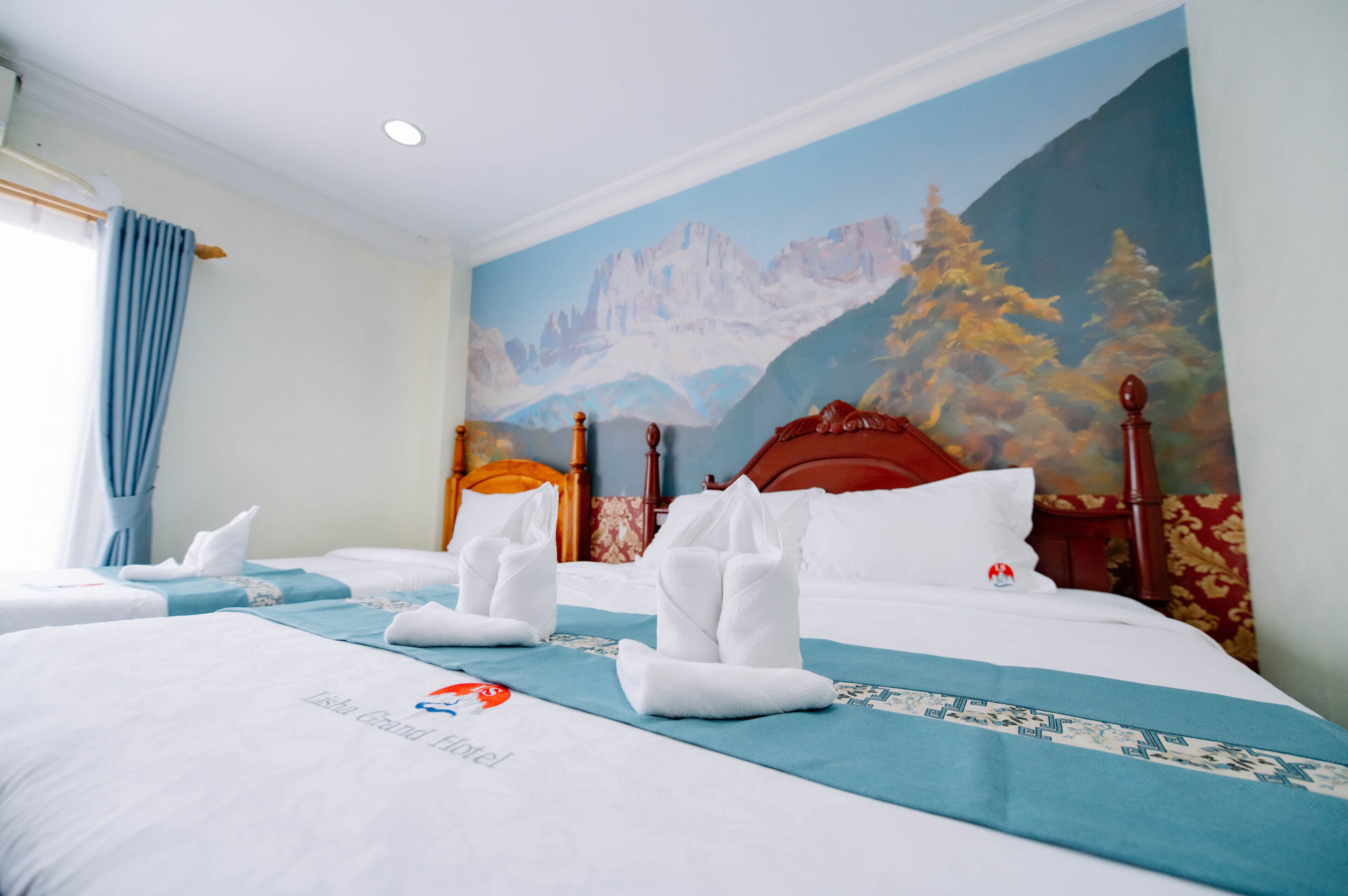 Ropa de cama hipoalergénica y escritorio 