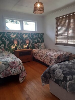 3 chambres, draps fournis