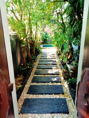 Overnattingsstedets uteområder