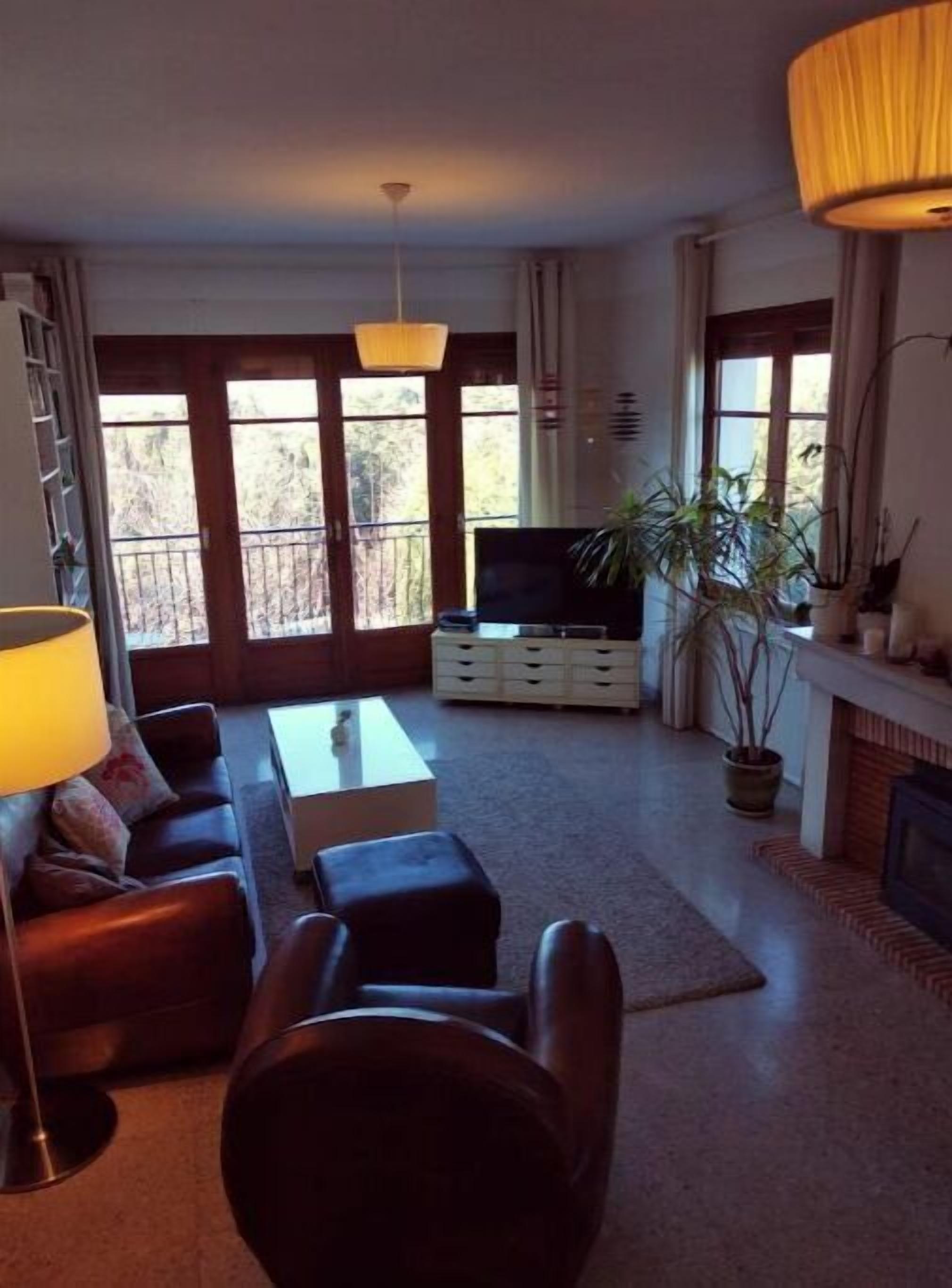 TV, fireplace, DVD player, ping pong