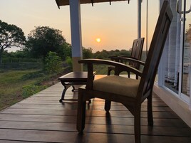 A szálláshely homlokzata