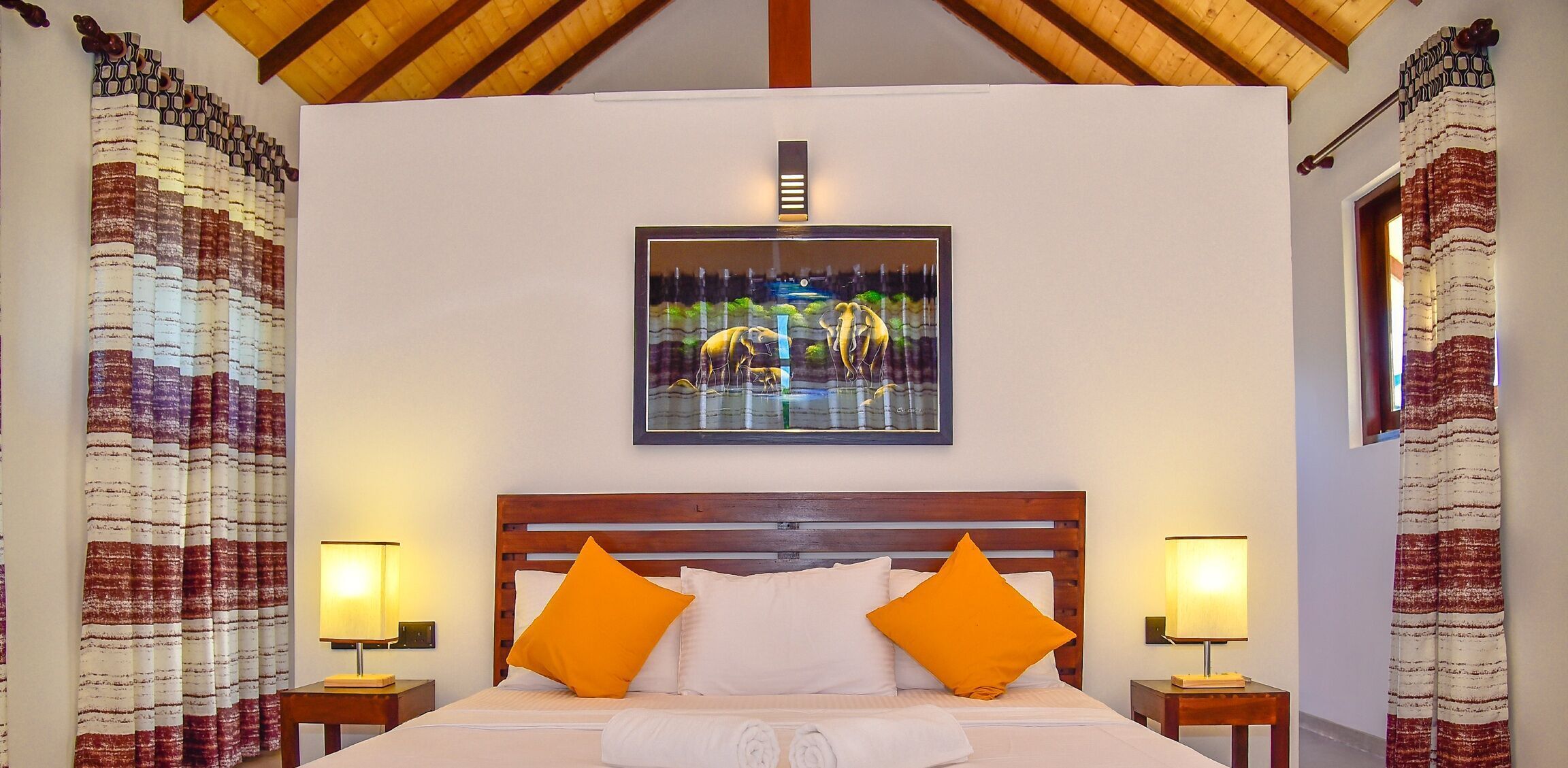 Een minibar, gratis wifi
